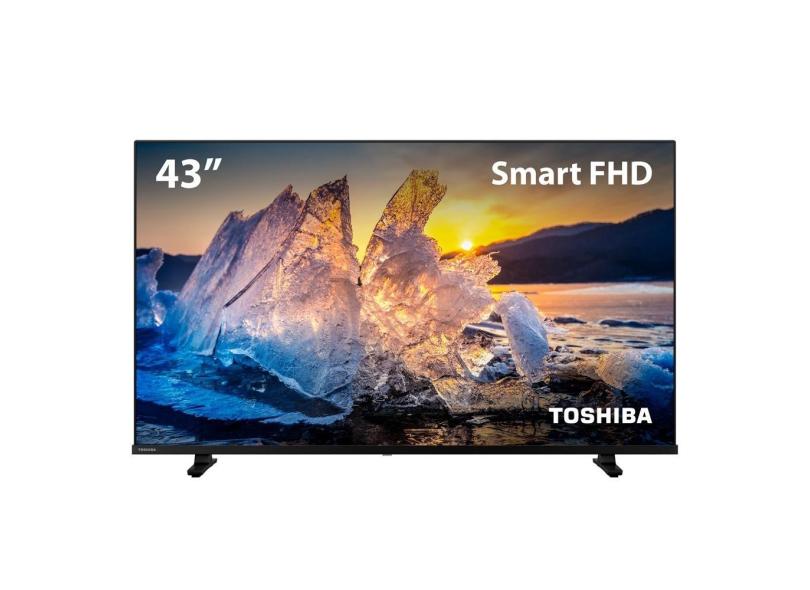 Smart TV Toshiba 43 Polegadas FULL HD 43V35MS - Preto