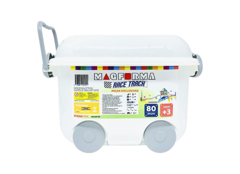 Blocos De Montar Pista De Carrinho Brinquedo 80 Pçs com o Melhor Preço ...