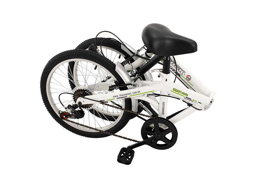 Bicicleta dobrável track bikes smart ciclo aro 20 6v clearance
