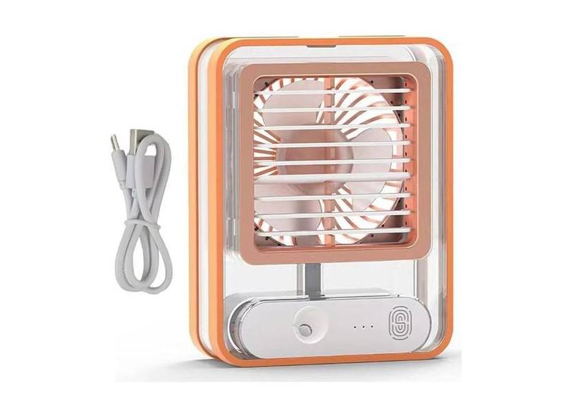 Ventilador Para Mesa Ar Condicionado Mini Vaporizador Novidade - Filó