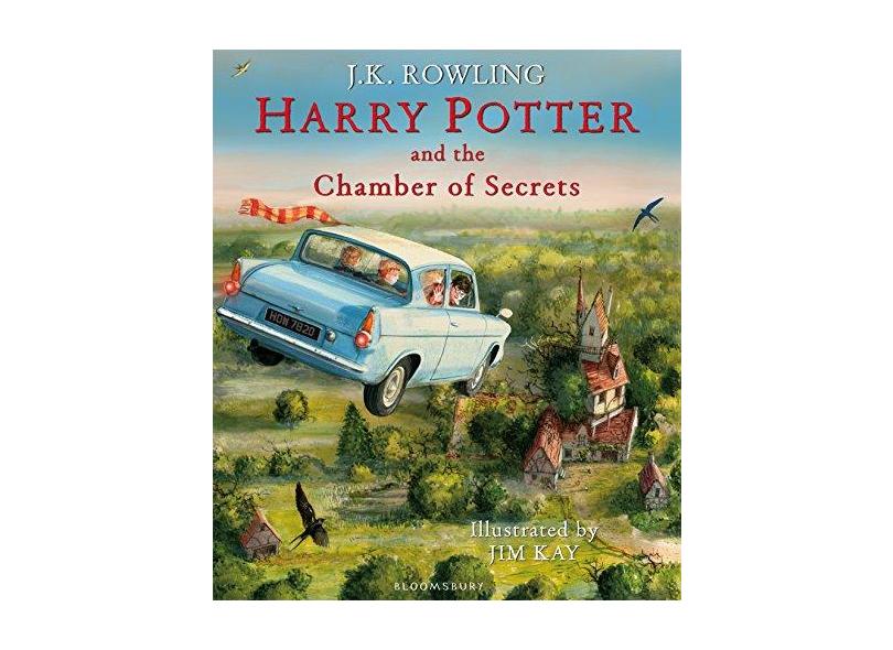 Harry Potter And The Chamber Of Secrets - Illustrated Edition - Rowling, J. K.; - 9781408845653