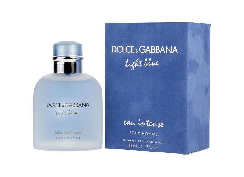 Perfume Masculino D & G Light Blue Eau Intense Dolce & Gabbana Eau De  Parfum Spray 100 Ml em Promoção é no Buscapé