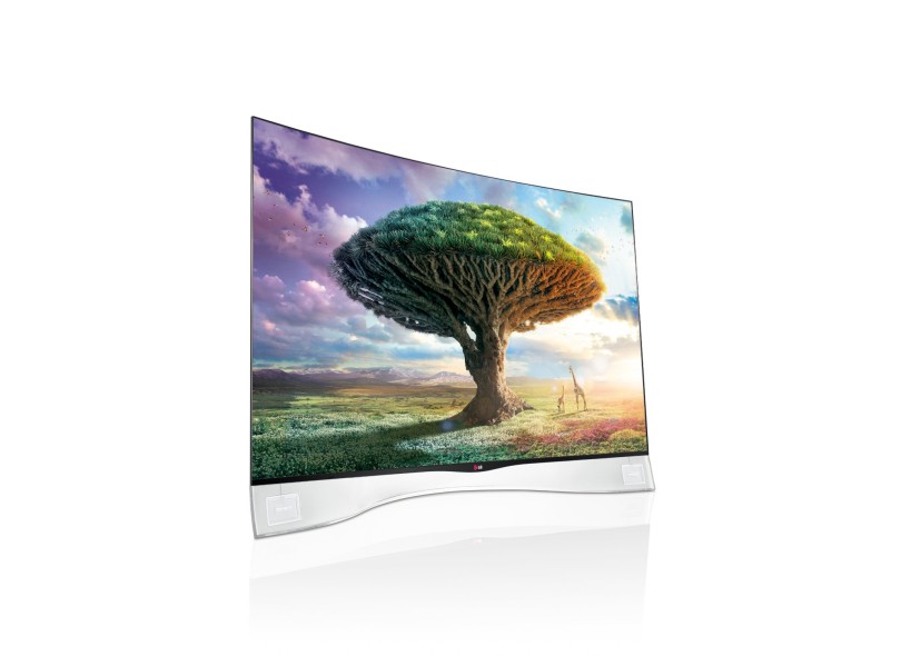 TV OLED 55" Smart TV LG Curved 3D Full HD 4 HDMI Conversor Digital Integrado 55EA9800