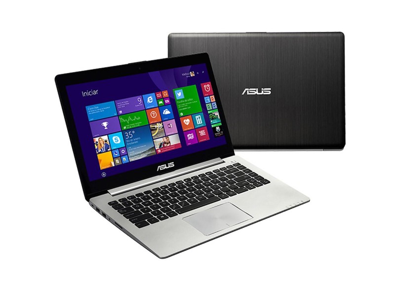Notebook Asus VivoBook Intel Celeron 1007U 2 GB de RAM HD 500 GB LED 14 " Windows 8 S400CA