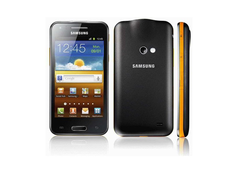 Smartphone Samsung Galaxy Beam I8530 Câmera 5,0 Megapixels Desbloqueado 8 GB Android 2.3 (Gingerbread) 3G Wi-Fi