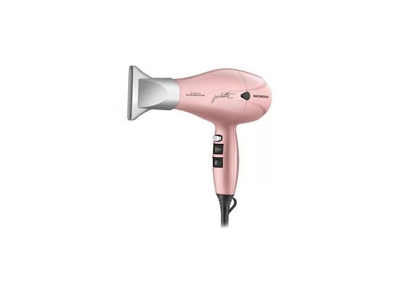 Secador De Cabelo Mondial Juliette Scp Ju 01 2000W 110V Rosa