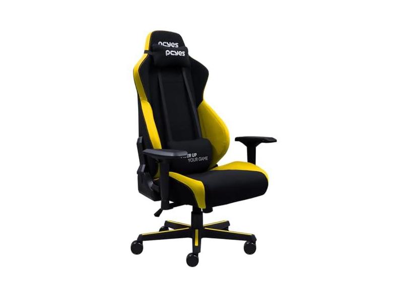 CADEIRA GAMER MAD RACER V8 TURBO AMARELA – V8TBMADAM – PCYES