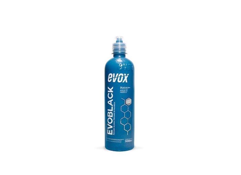 Evoblack pneu pretinho acabamento fosco longa duração 500ml evox autom