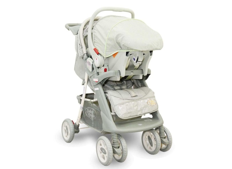 Carrinho de Bebê Travel System com Bebê Conforto Baby Style 699112