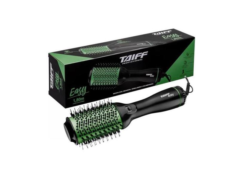 Escova Secadora Modeladora Volumizadora Taiff Easy Green 220V Elétrica