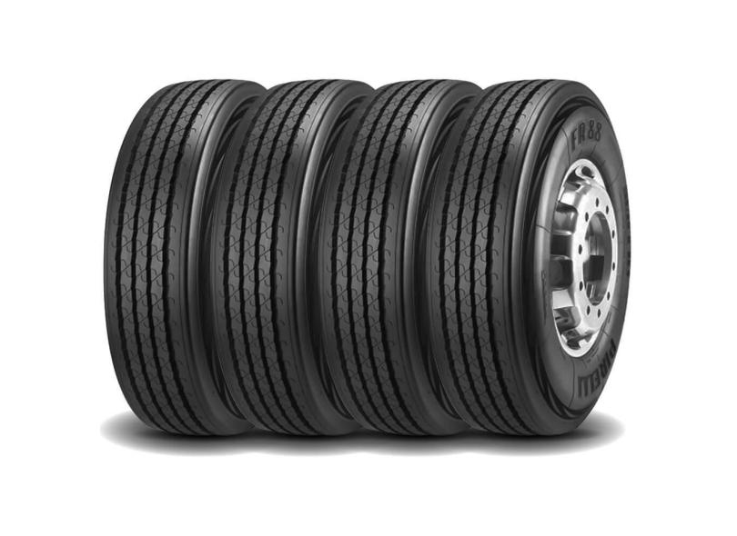 Kit 4 Pneus Pirelli Aro 22.5 295/80r22.5 152/148m Fr88