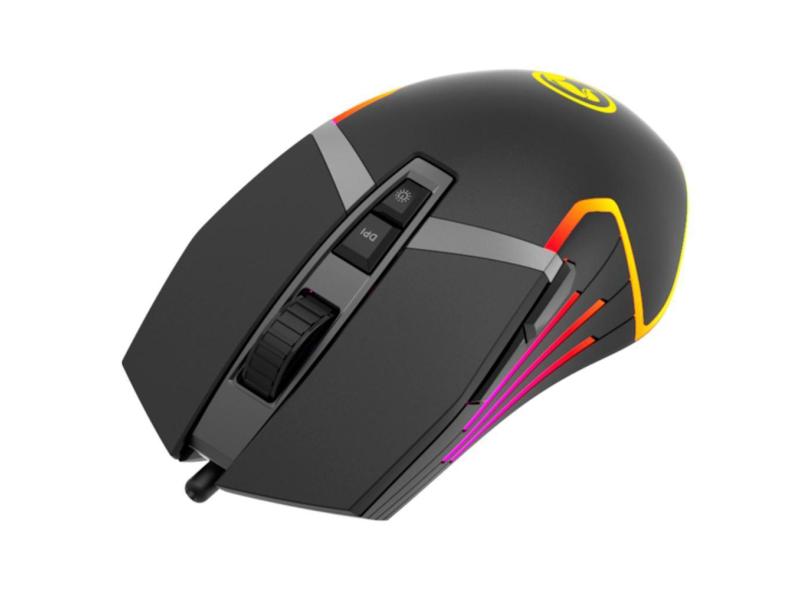 Mouse Gamer Scorpion Marvo G941 - 12000dpi - 9 Botões Programáveis - RGB