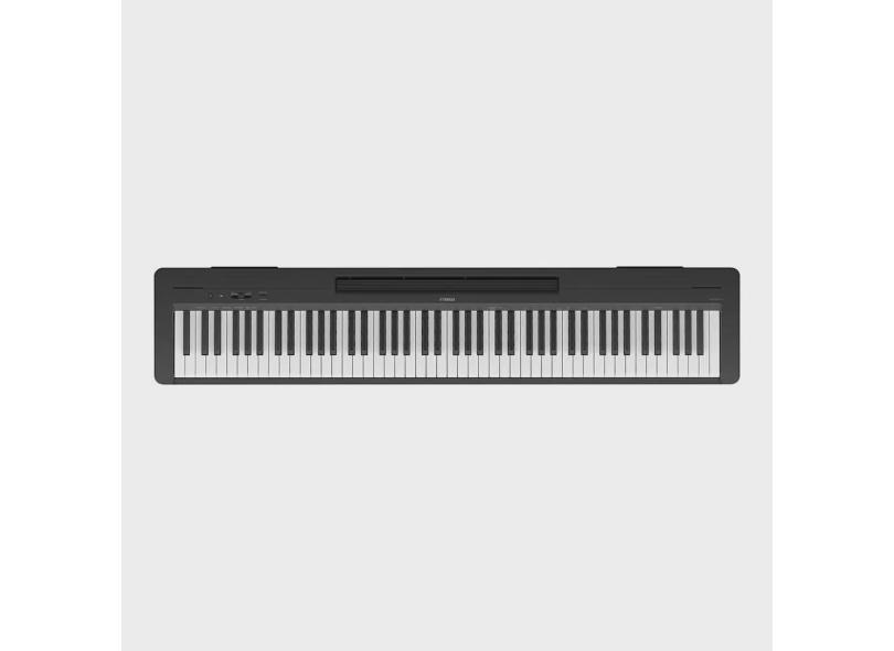 Piano Digital Yamaha P-143B 88 Teclas P143 Com Fonte Bivolt