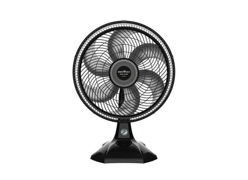 Ventilador de Mesa Britânia 40cm Maxx Force 127V/150W Preto - 03301117