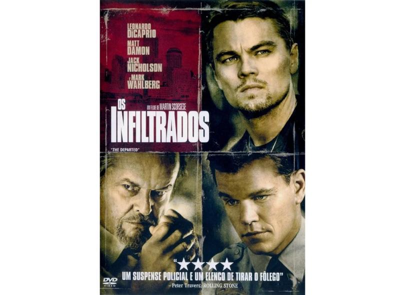 DVD Os Infiltrados - Leonardo Dicaprio - Jack Nicholson com o Melhor ...