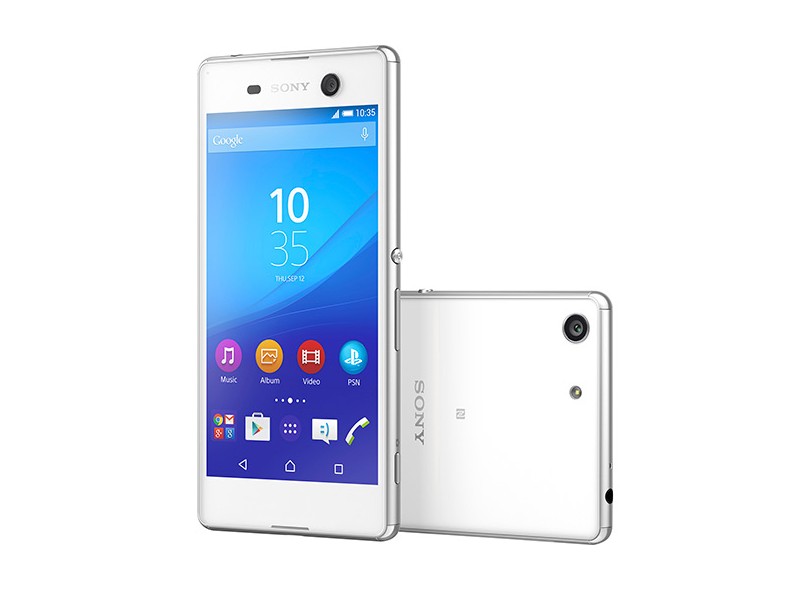 Smartphone Sony Xperia M5 E5643 2 Chips 16GB Android 5.0 (Lollipop) 3G 4G Wi-Fi