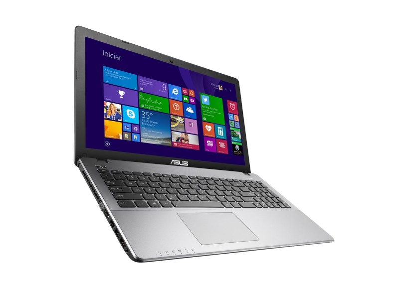 Notebook Asus Intel Core i5 4200U 4ª Geração 8GB de RAM HD 500 GB LED 15,6" Windows 8.1 X550LA