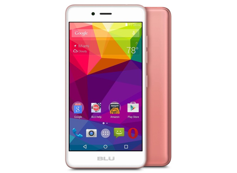 Smartphone Blu Studio G HD 8GB S170L 2 Chips Android 5.1 (Lollipop) 3G Wi-Fi