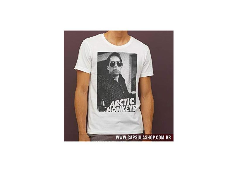 Camiseta Agostinho Arctic Monkeys Masculina (G, ) em Promoção é no Buscapé