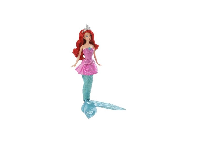 Boneca Princesas Disney Ariel Mermaid to Princess Mattel