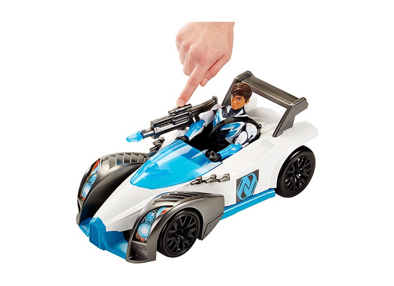Boneco Veículo Transformação Turbo Max Steel BHF75 - Mattel