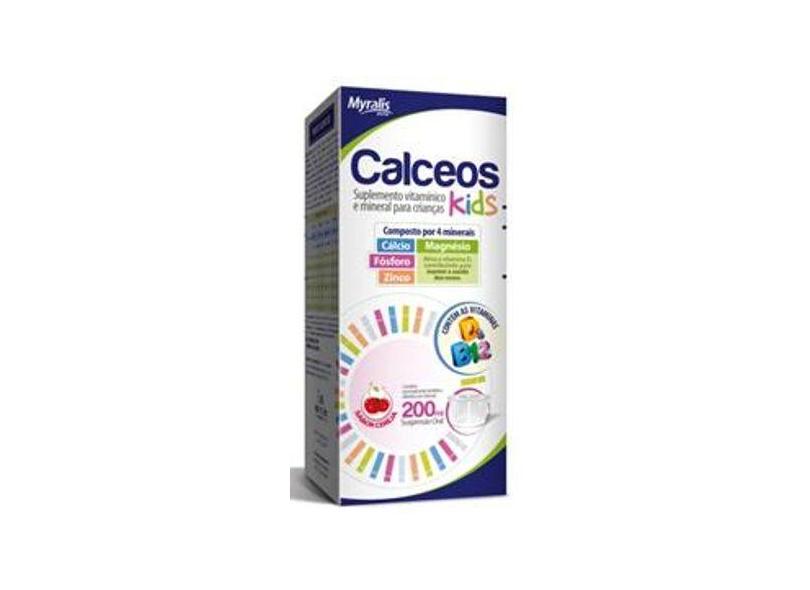 Calceos Kids Myralis 200Ml Solução Oral com o Melhor Preço é no Zoom