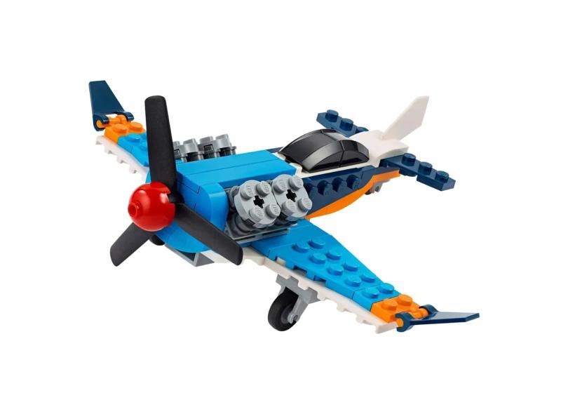 Lego Creator Avião De Hélice 3 Em 1 128 Peças - LEGO 31099 com o Melhor ...