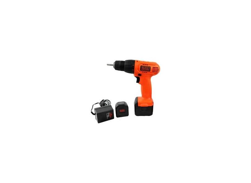 Parafusadeira-furadeira Bat 9.6v Cd961br Black Decker