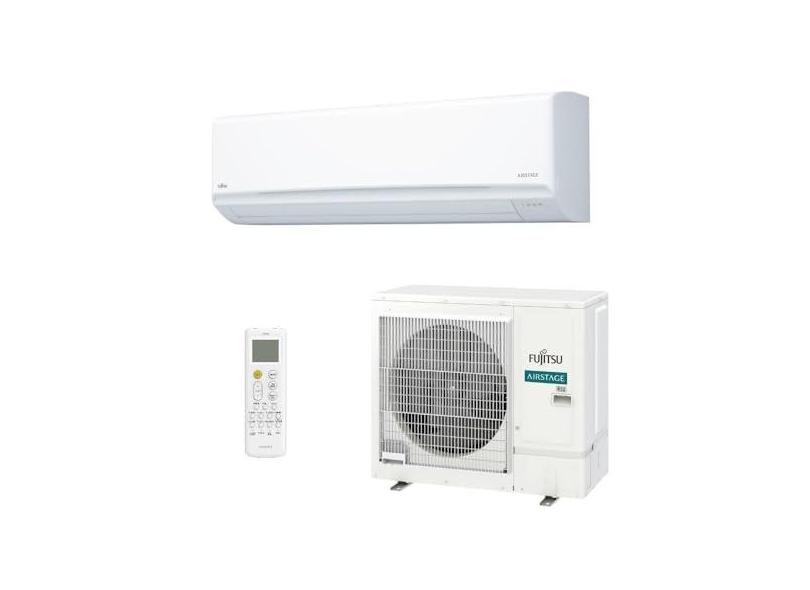 Ar-Condicionado Split HW R-32 Inverter Fujitsu Airstage 27.000 BTUs Quente/Frio 220V