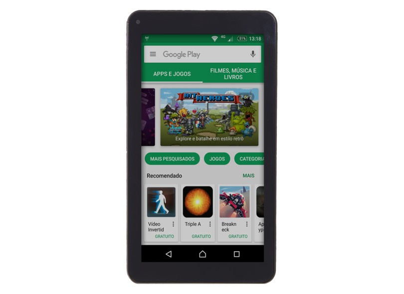 Tablet Bravva 8.0 GB TFT 9 " Android 5.0 (Lollipop) Bv Xtreme