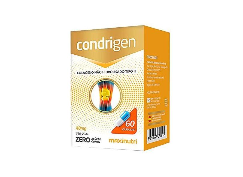 Condrigen Colágeno Tipo II com 60 Capsulas Maxinutri
