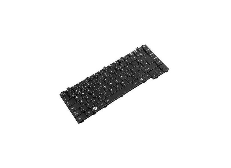 Teclado para Notebook bringIT compatível com Toshiba Satellite L645-40