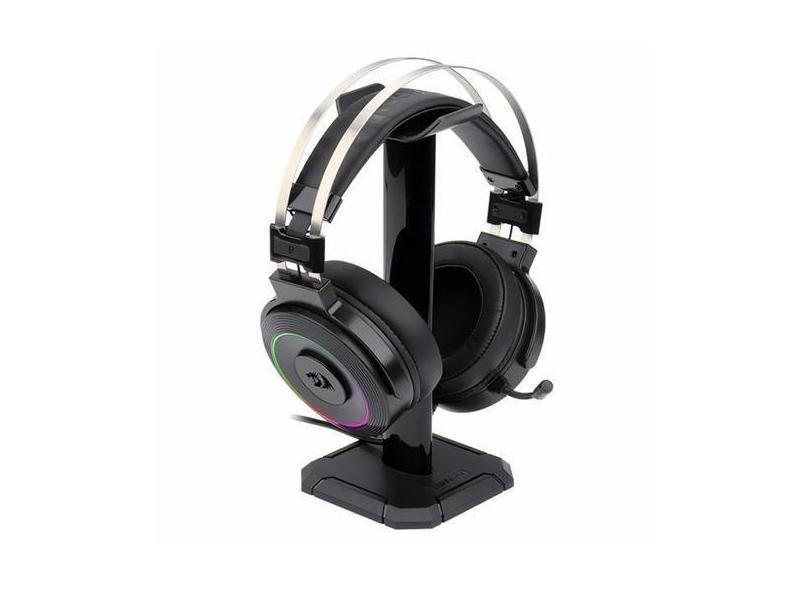 Fone USB Redragon H320RGB-1 LAMIA2 c/Suporte