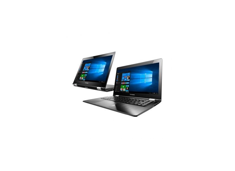Notebook Conversível Lenovo Yoga Intel Core i5 5200U 4 GB de RAM HD 500 GB LED 14 " Touchscreen 5500 Windows 10 500
