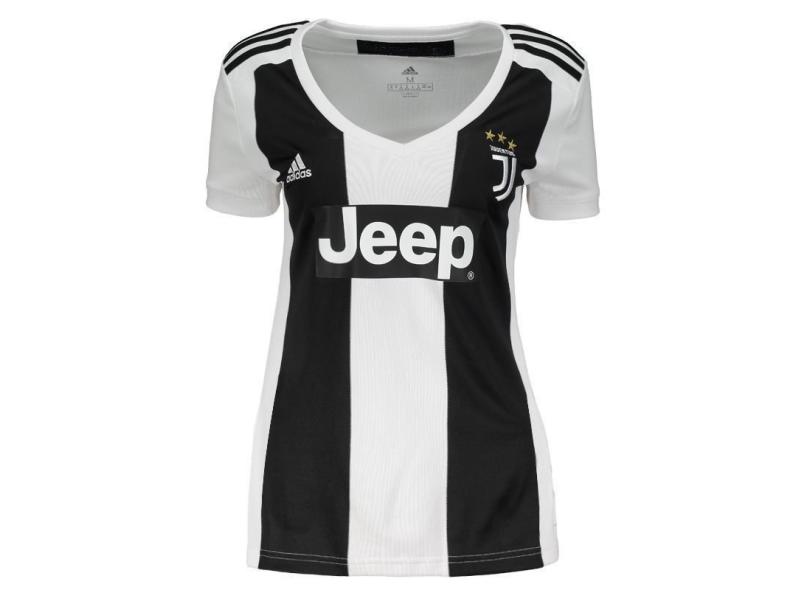 Camisa Torcedor Feminina Juventus I 2018/19 Adidas