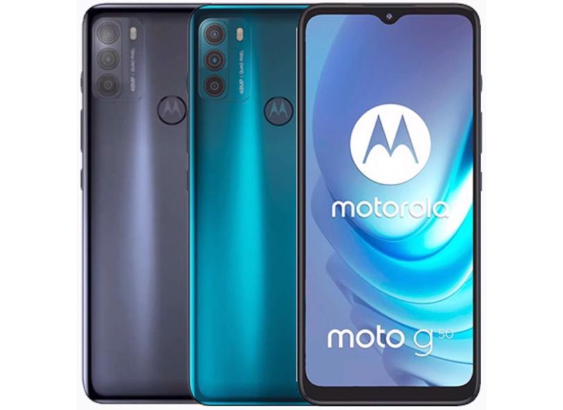 Smartphone Motorola Moto G G50 5G 4 GB 128GB Câmera Tripla 2 Chips Android 11