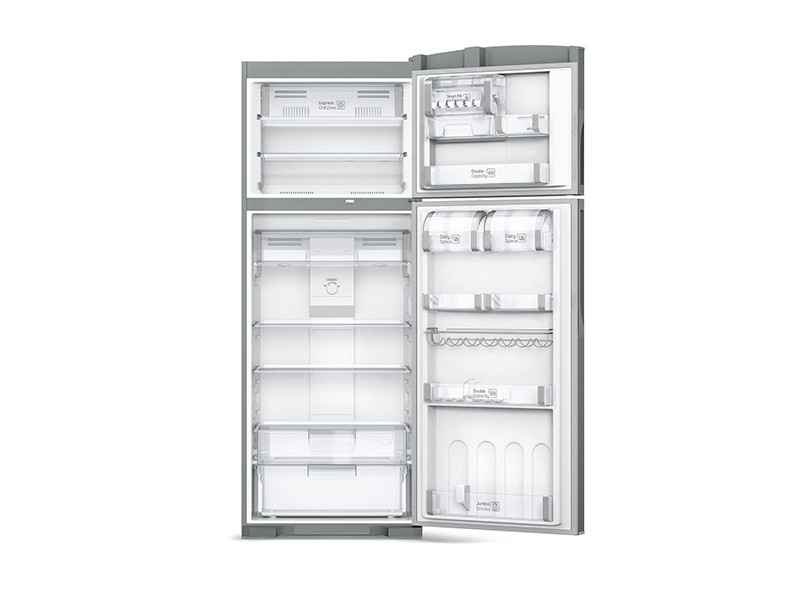 Geladeira GE Ingenious Frost Free Duplex 403 Litros Inox RFGE465 Inox