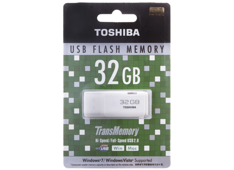 Pen Drive Toshiba 32 GB USB 2.0 THNU0032GB