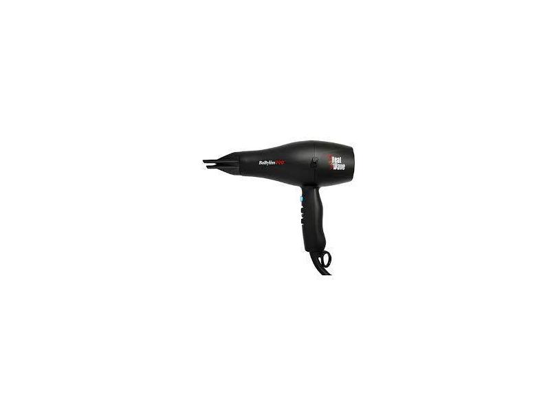 Secador De Cabelo Babyliss Heat Wave 9000 Black 2200W - Babyliss Pro