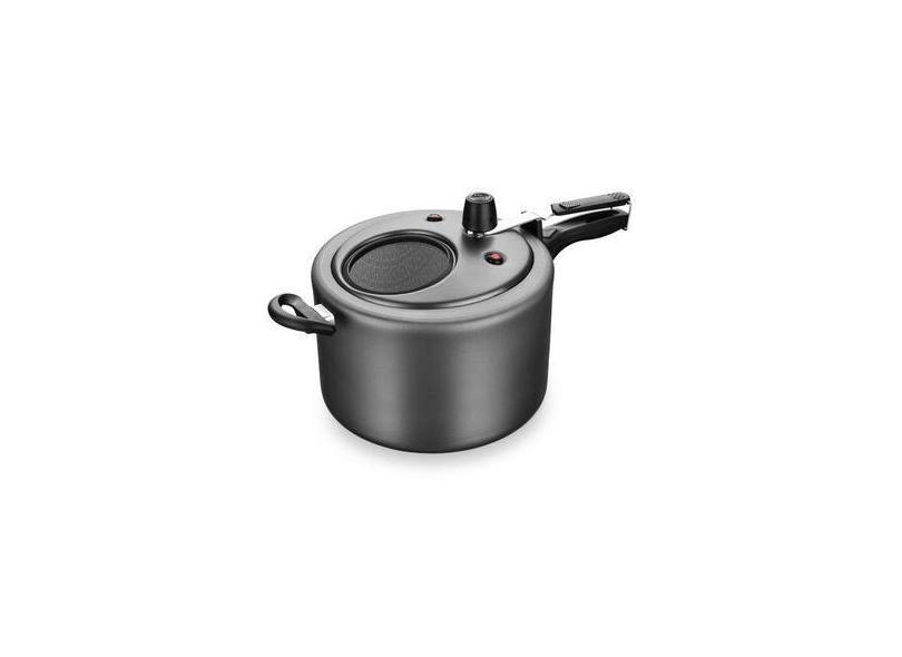 Panela de pressão superior mta com visor grafite 8,0 litros