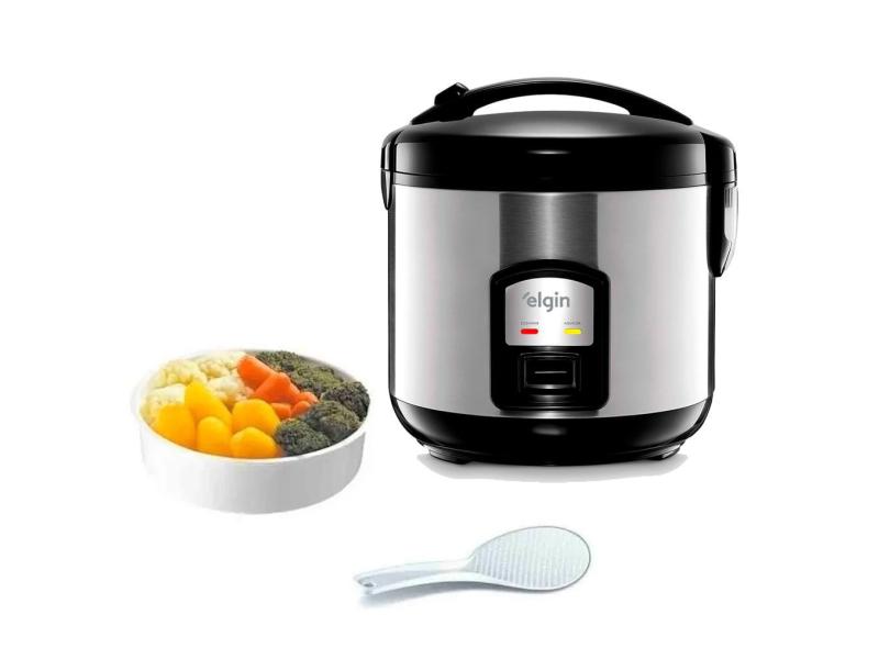 Panela Elétrica De Arroz A Vapor 400W 5 Xícaras Ou 1,0 Litros Elgin