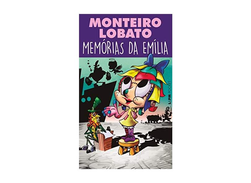 Memórias da Emília: 1305 - Lobato Monteiro - 9788525438171