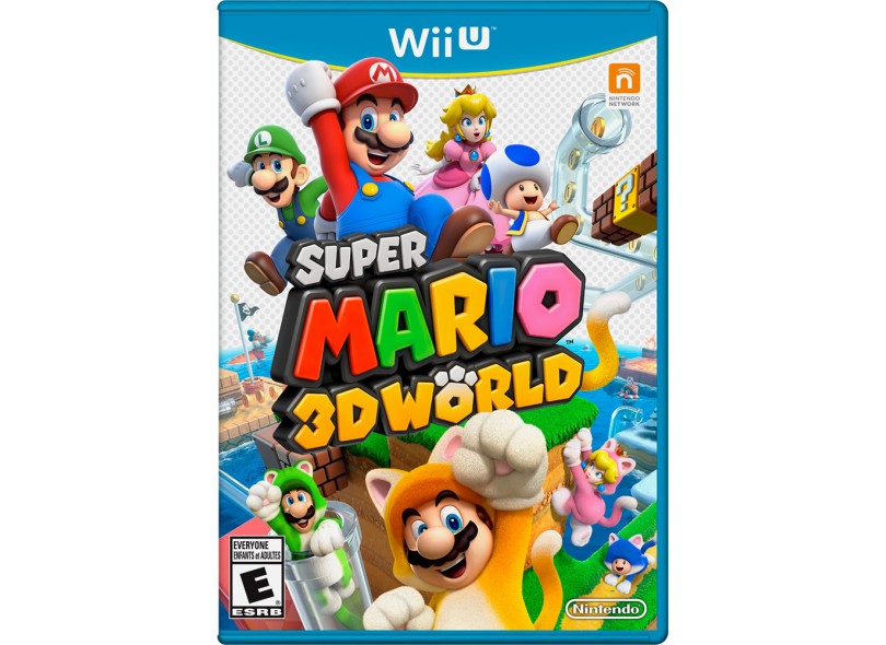 Jogo Super Mario 3D World Wii U Nintendo