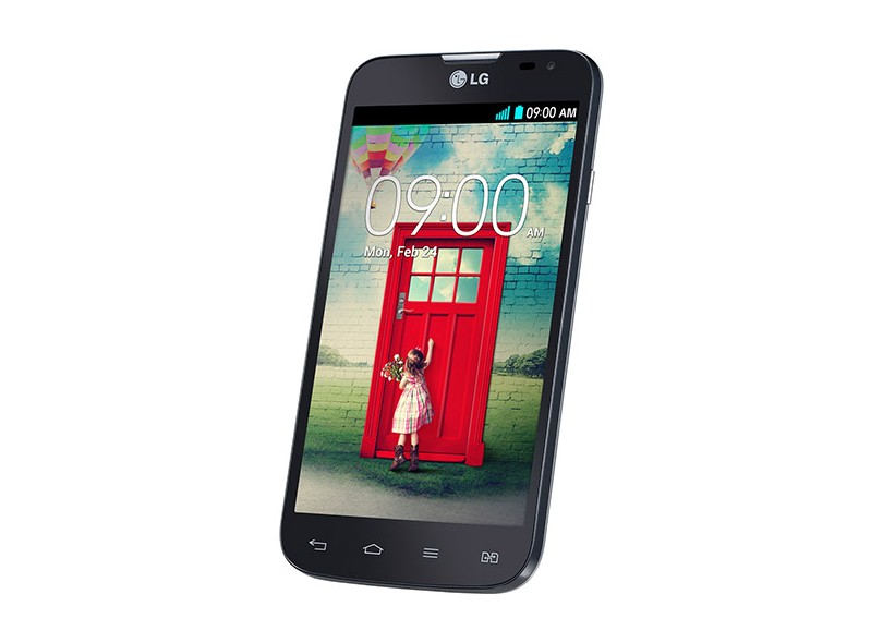 Smartphone LG L70 D325 Câmera 8,0 MP 2 Chips 4GB Android 4.4 (Kit Kat) Wi-Fi 3G