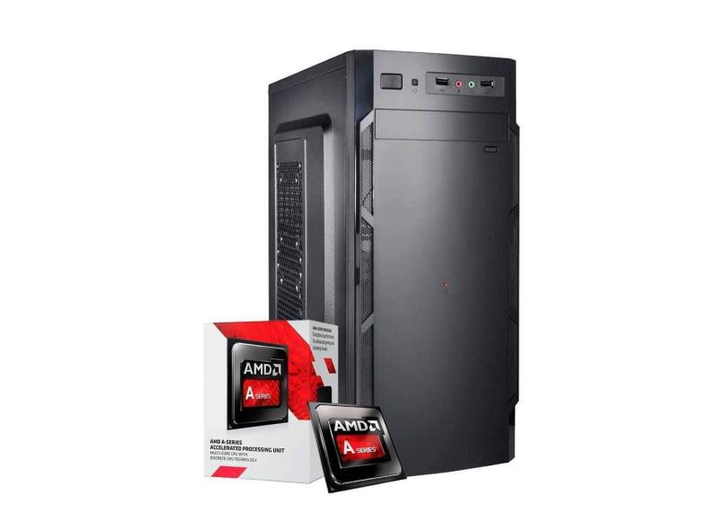 Computador Pc Home Amd A4 4000 Dual Core 3.2Ghz Ddr3 4Gb Ssd 120Gb