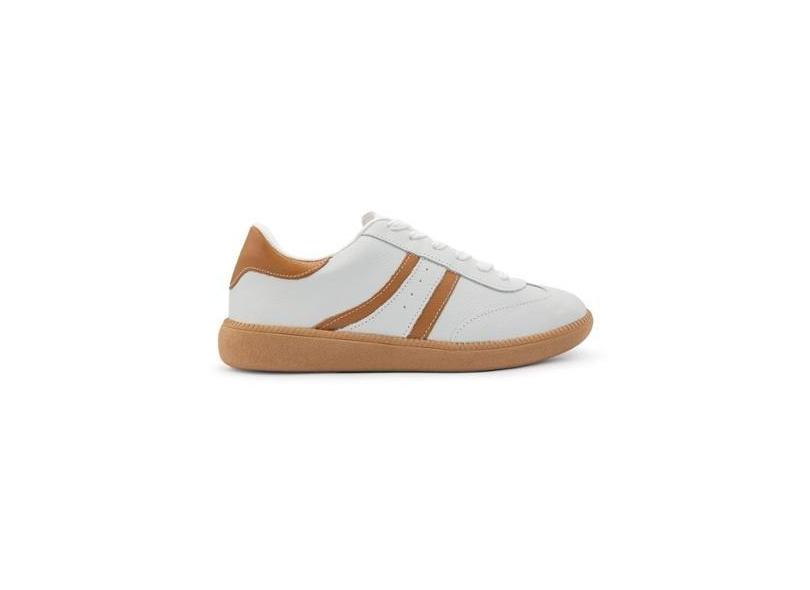 Tênis Usaflex Feminino Clássico Em Couro Conforto Casual AJ0209