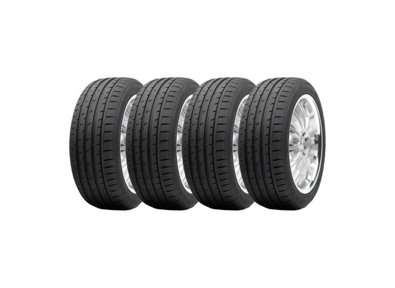 Kit 4 Pneus Continental Aro 18 245/45R18 ContiSportContact 3 Run Flat 96Y SSR