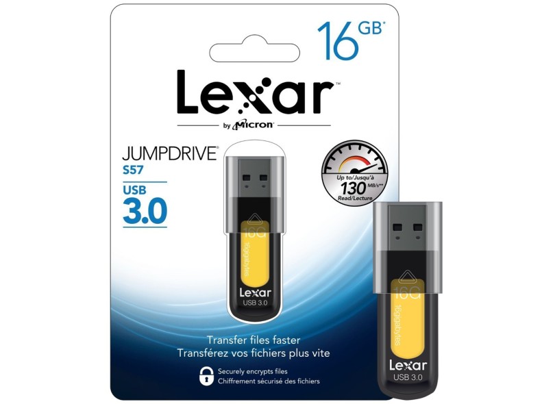 Pen Drive Lexar JumpDrive 16 GB USB 3.0 S57