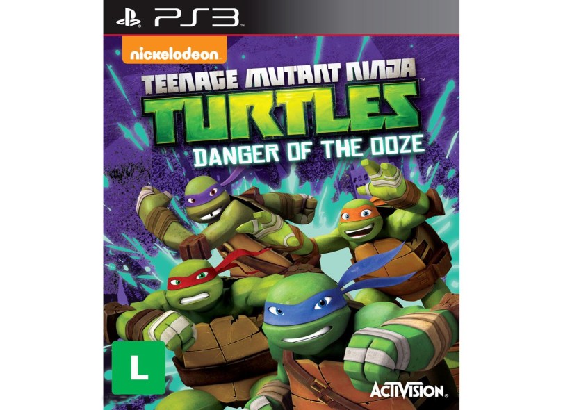 Jogo Tartarugas Ninjas: Danger of the Ooze PlayStation 3 Activision