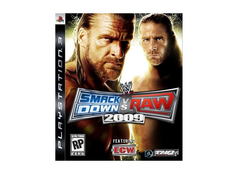 Jogo WWE Smackdown Vs. Raw 2009 THQ PS3